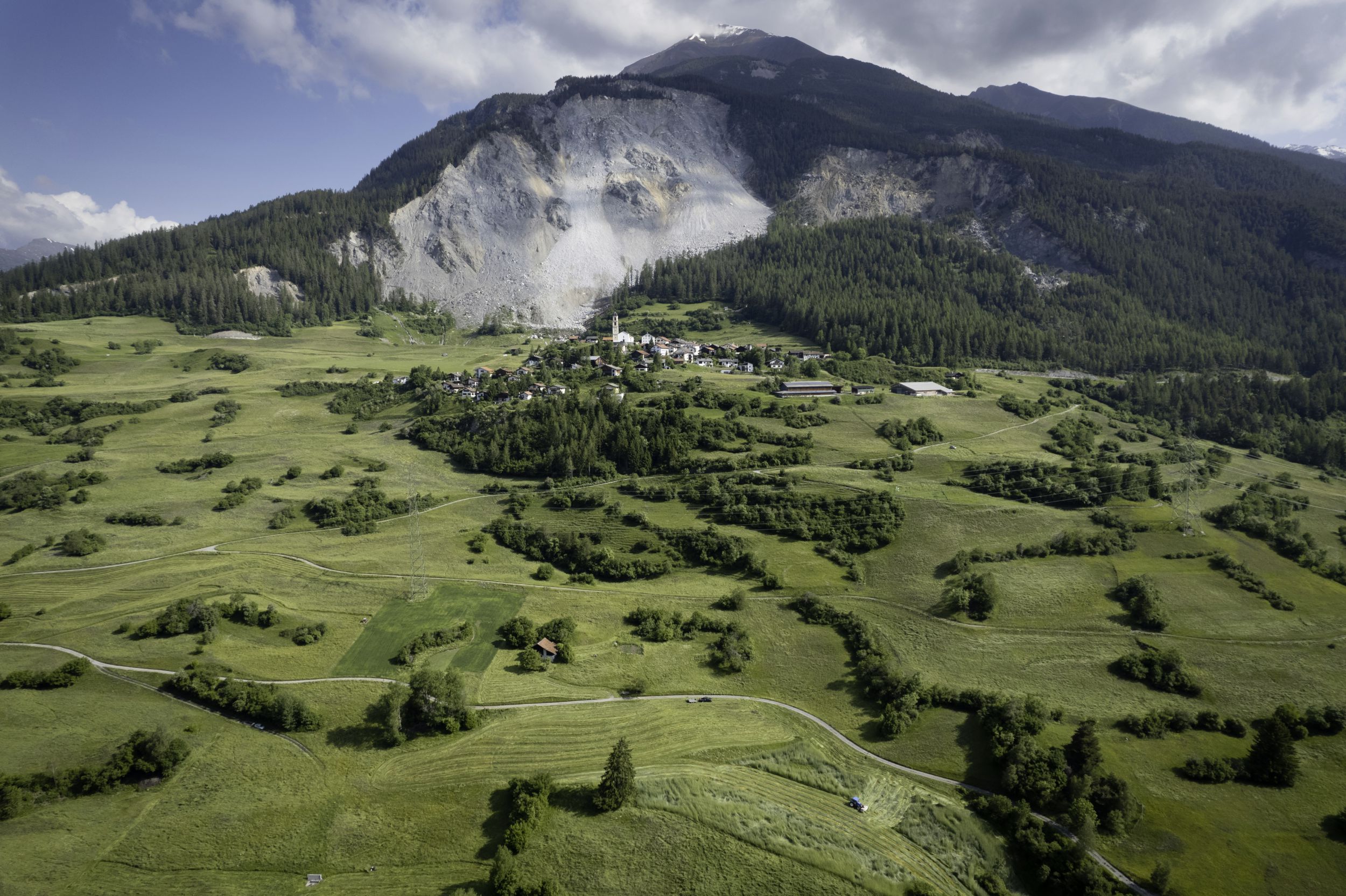 Wahrscheinlichkeit F R Grossen Bergsturz In Brienz Gesunken