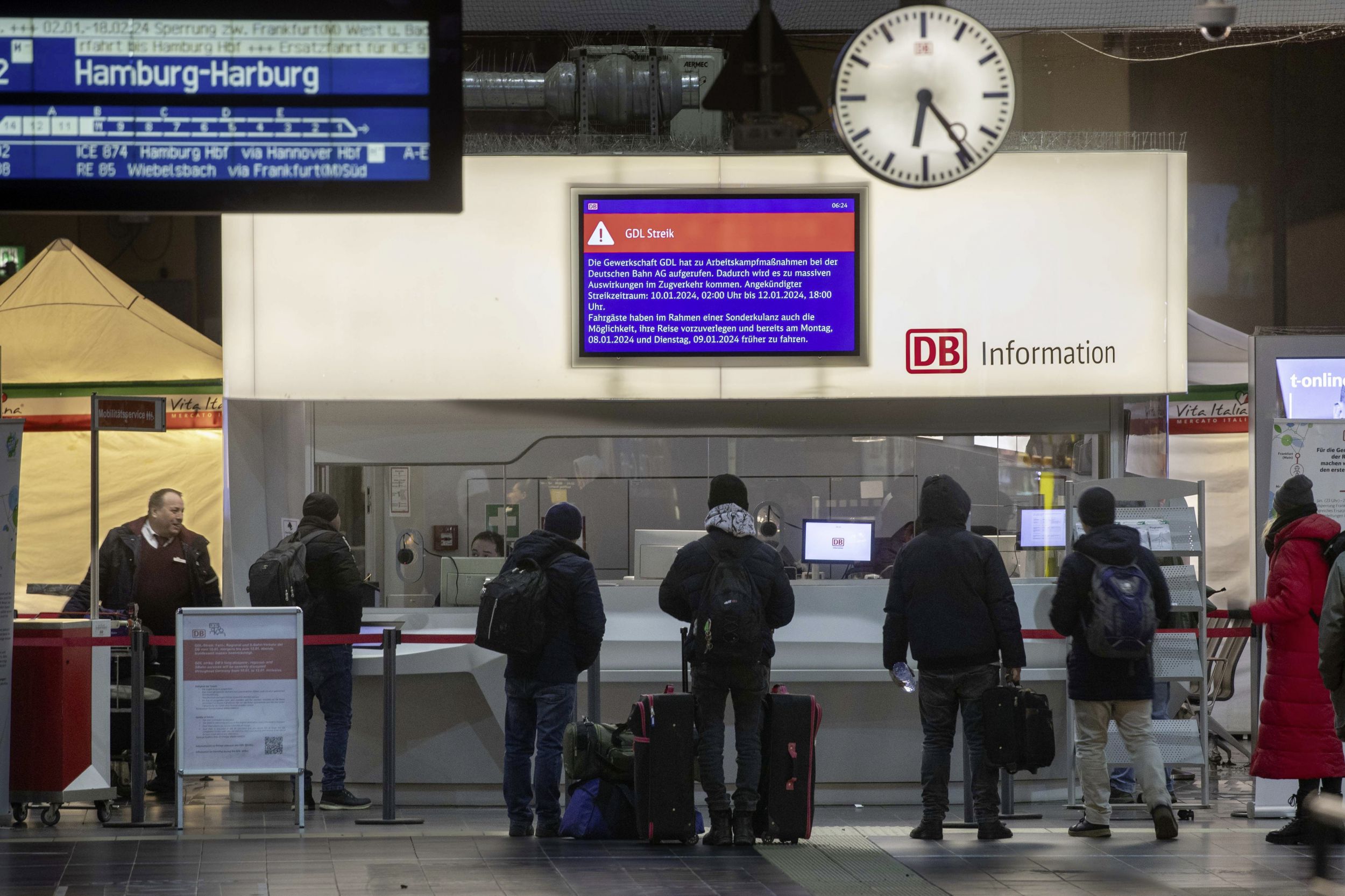 Deutsche Lokführer wollen nicht verhandeln Streik dürfte Bahnverkehr