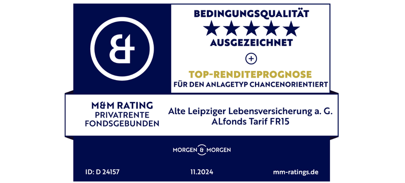 Siegel Morgen und Morgen - Bedingungsqualität