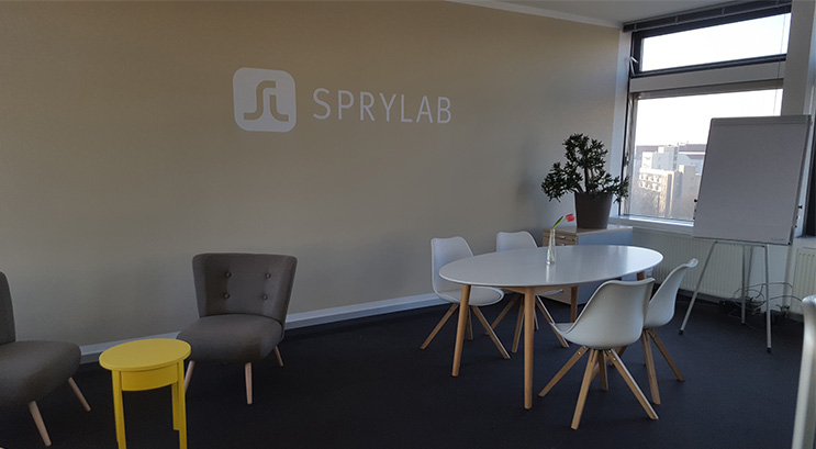 Picture of a meeting room in Sprylab's Berlin Office