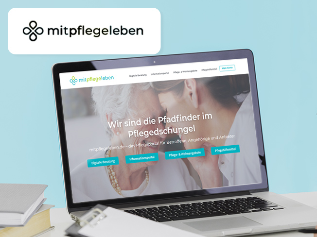 Mitpflegeleben: Pflegeberatung und -vermittlung auf digitaler Plattform Preview