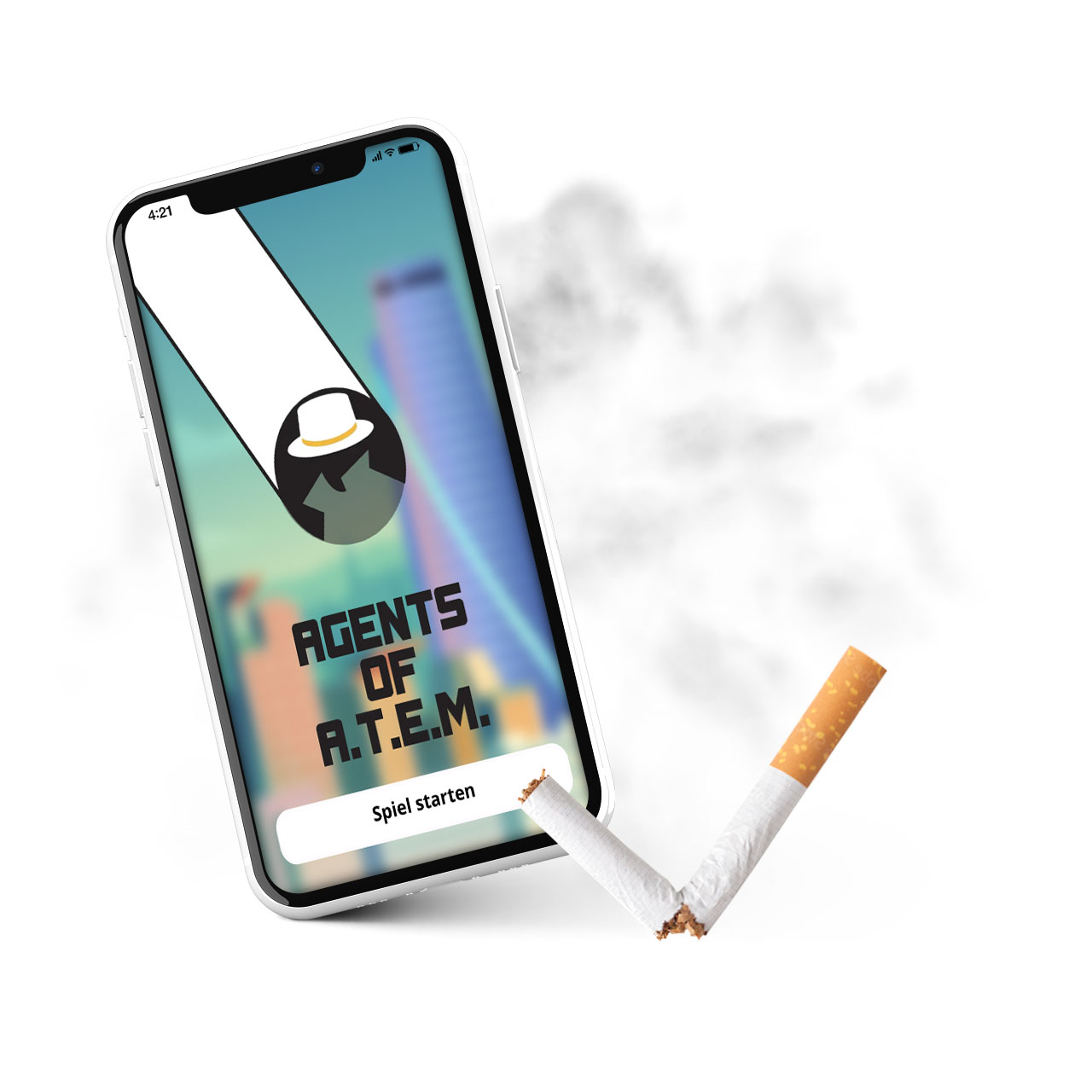 Web-App Agents of A.T.E.M. klärt spielerisch über Gefahren von Tabakkonsum auf