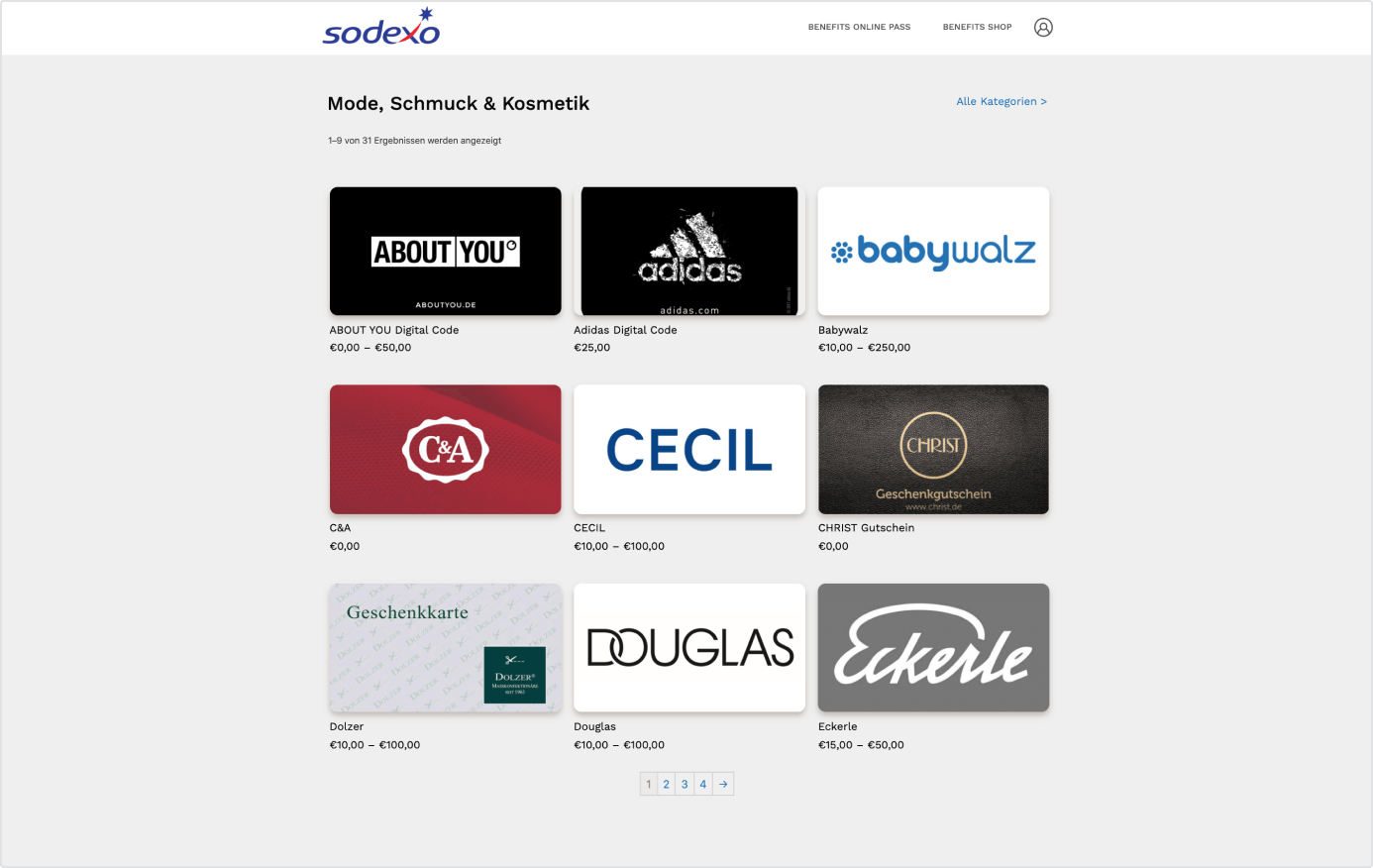 Benefits-Shop und Cardholder-Plattform für hohe Zeitersparnis