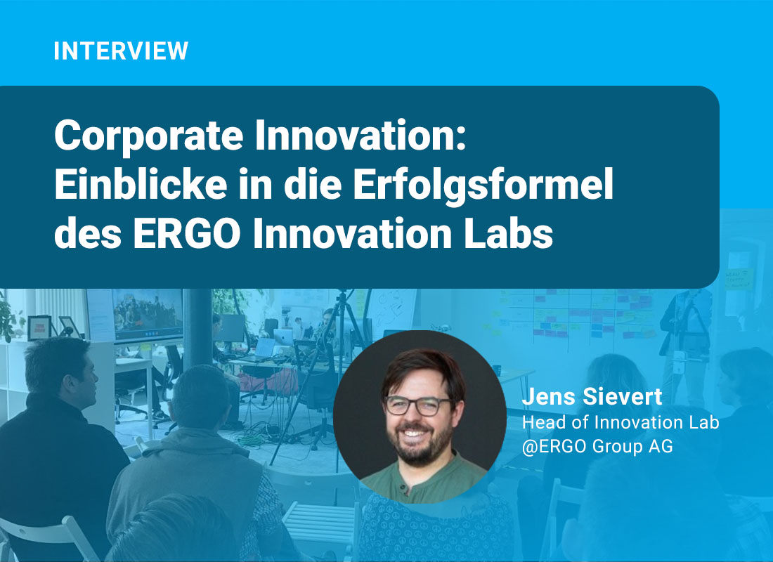Corporate Innovation Interview mit Jens Sievert von Ergo