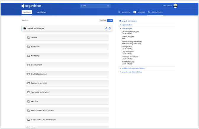 Orgavision Referenz in der Individuelle Softwareentwicklung