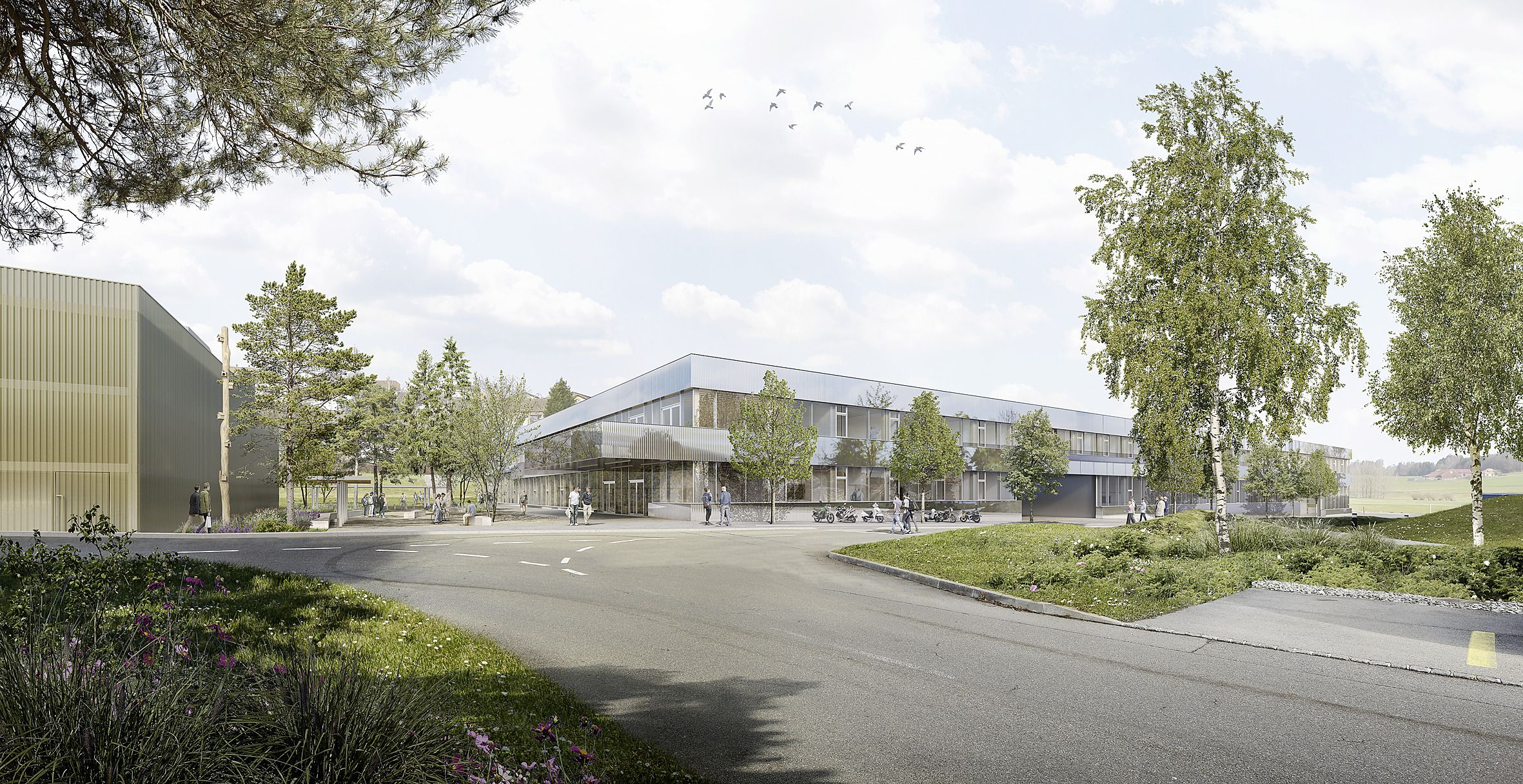 Neues Ausbildungszentrum für die Berufsschule in VillazStPierre Freiburger Nachrichten