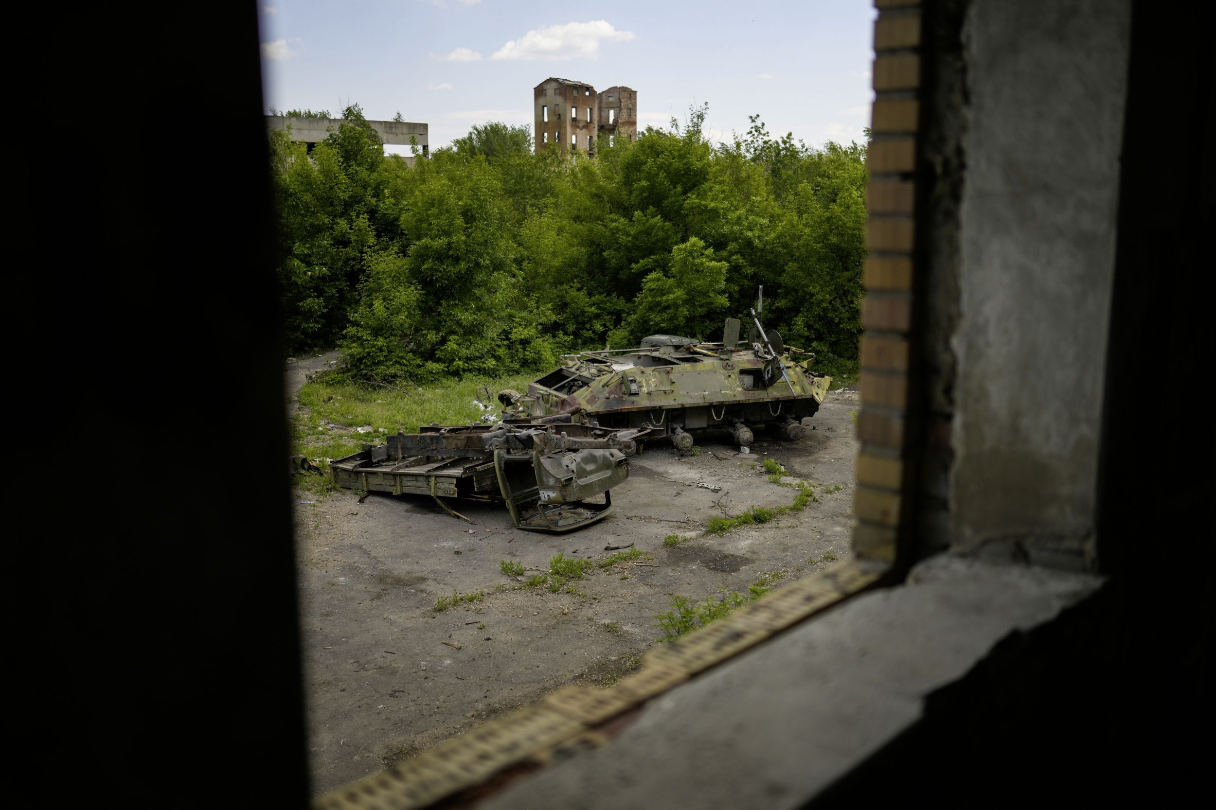 Ukrainische Stadt Sjewjerodonezk zur Hälfte von Russen eingenommen