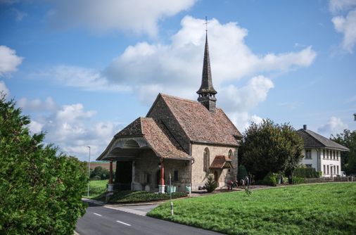 Die markante Kapelle am Ortseingang von St. Wolfgang feiert doppeltes Jubiläum. Bild: Marc Reidy