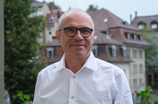 Thierry Steiert ist seit 2021 Präsident der Burgergemeinde Freiburg. Bild: Marc Reidy